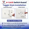 Switch Guard with Easy ON/OFF Push Button Activation | Made