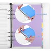 Kesote Notizbuch Register A5 Ringbuch Nachfüllbar Liniert Tagebuch Notizblock Spiralblock