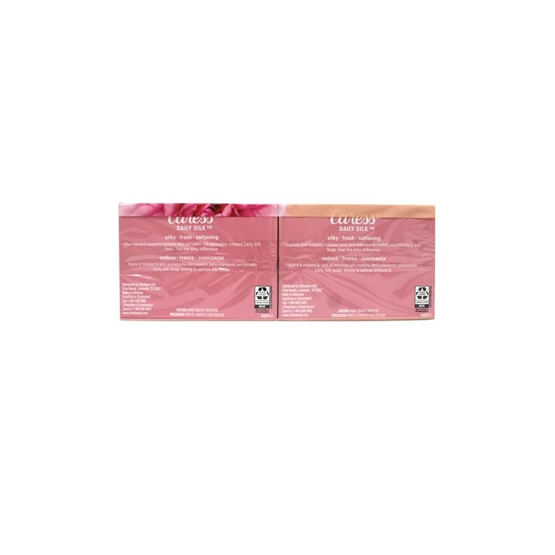 Barra de jabón Caress Daily Silk Beauty para unisex, 6