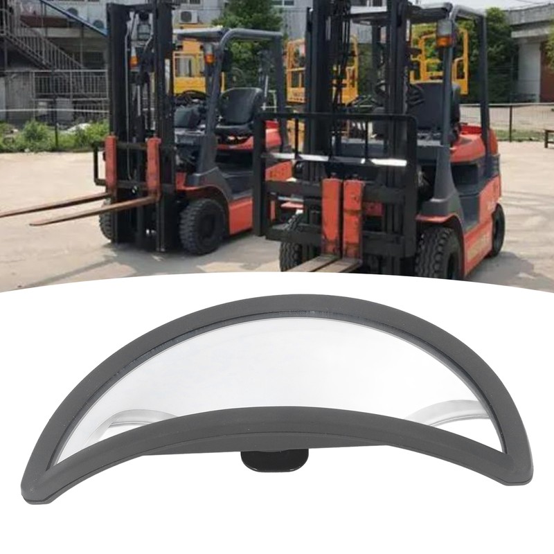 Convex Rearview Mirror ABS and Glass Broad Vision Range Half