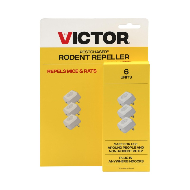 Victor PestChaser Rodent Repellent with Nightlight - Rodent Repellent Indoor