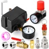 MEANLIN MEASURE Air Compressor Pressure Switch Control Valve 95-125 PSI