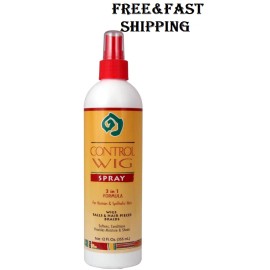 African Essence Control Wig Spray 3 In 1 Formula 12Oz