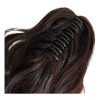 EVER HAIR Coleta Postizo 100% Fibra Human Touch Ondulada 28
