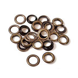 Trimming Shop Bronze Eyelets Grommets with Washers 12mm - Pack of 100