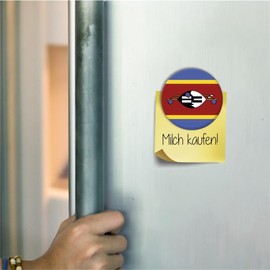 Huuraa Magnet Swaziland Flag Gift Fridge Magnet 59 mm Bottle Opener Swaziland Flag Gift Idea