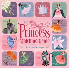 Princess Matching Game (Memory Matching Games for Toddlers, Matching Games for Kids, Preschool Memory Games)