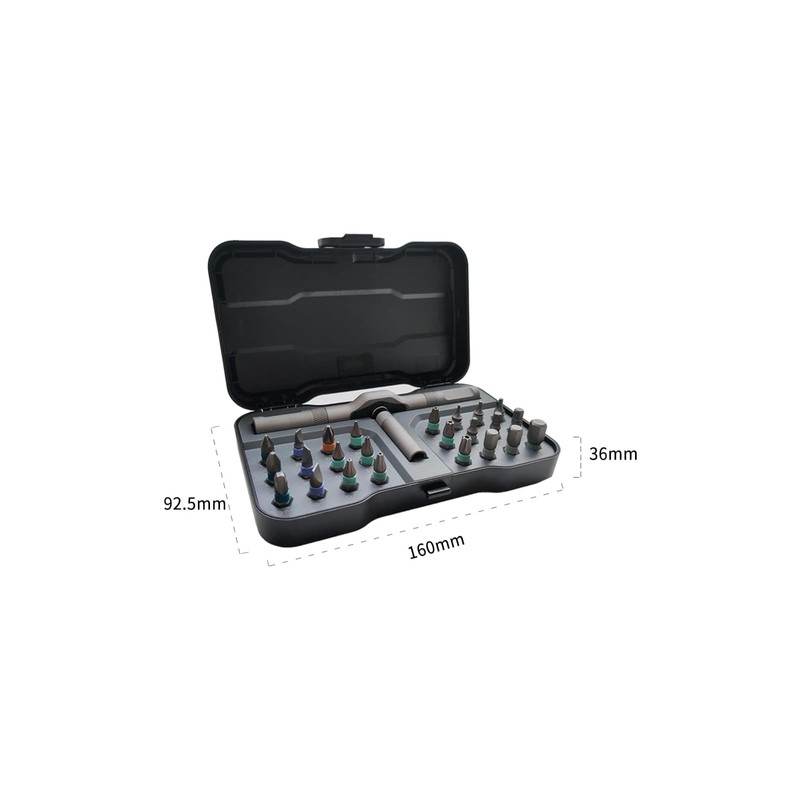 Ratchet Screwdriver Set 24 in 1 Precision Screwdriver Bit Screwdriver