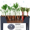 FOYUEE Raised Planter Box with Legs Outdoor Elevated Garden Bed