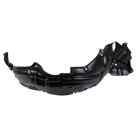 TRQ TRQ Front Right Inner Fender Liner Black Passenger Side Compatible with 2012-2014 Toyota Prius V TO1249181