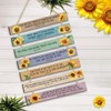 HPNIUB Bible Verse Wood Sign,Sunflower Christian Wall Art,Bible Verse Wooden