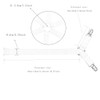 Aclolo Bed Sheet Clips Adjustable Anti Slip Clips Bed Sheet
