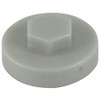 TIMCO Hex Cover Cap - Merlin Grey - Box of
