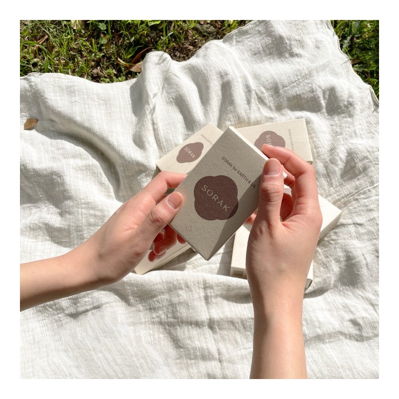 Sorak Pad SORAK Large Eco-friendly Cotton Sanitary Pad + Supplements