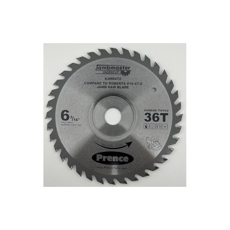 Jambmaster JMR472 Undercut Jamb Saw Blade Comparable to Roberts 10-47-2