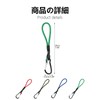 FujiFrugal Stretch Cord Hook Bungee Loop Camping Tent Cord Elastic