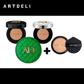 (Season 5) Art Deli Galvaderm Lifting Cover Cushion original + refill (home shopping heat cushion), green original (No. 23) / (시즌5)아트델리 갈바덤 리프팅 커버 쿠션 본품+리필 (홈쇼핑 히트 쿠션), 그린 본품(23호)