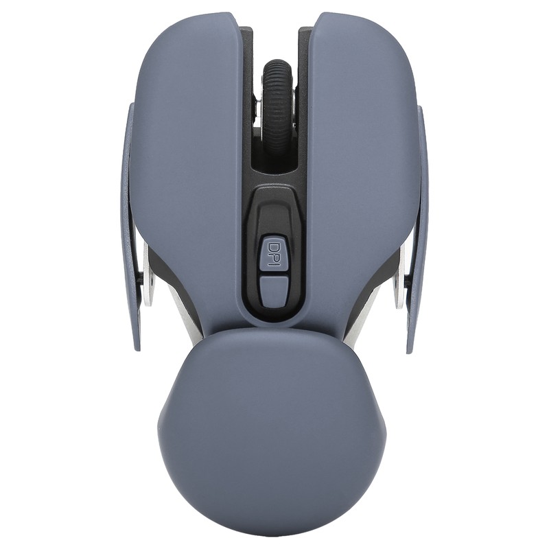 Ergonomic Wireless Mouse Inbuilt Battery Adjustable DPI Electroplating Process Integrated