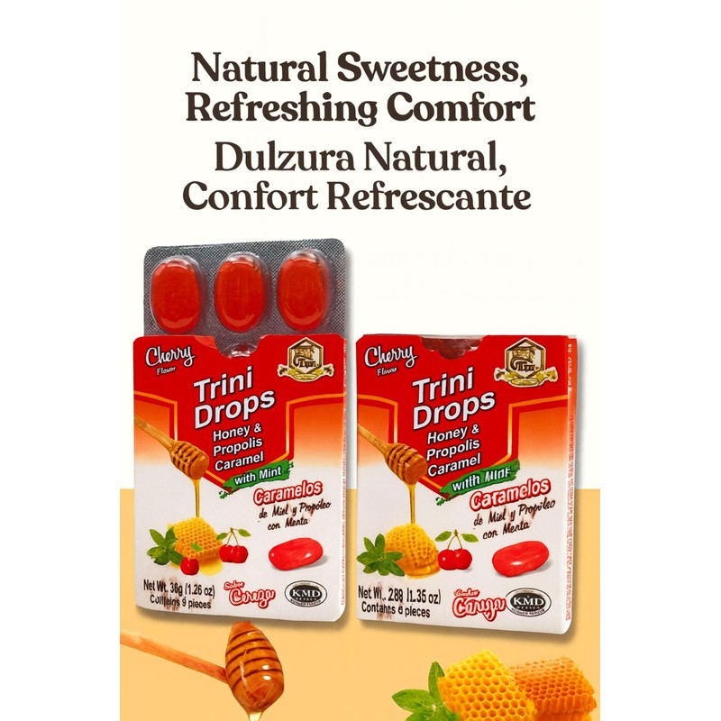 La Tía Trini – Propolis, Mint & Cherry Candies –
