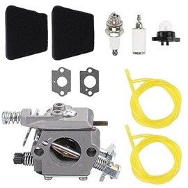 Kurihina Compatible with 358350380 Carburetor Carb for Craftsman 42cc Chainsaw 358350200 Chainsaw for Walbro Air Filter Chain Saw Gasket