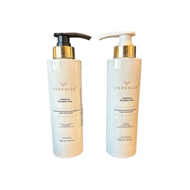 VERENIZE Sulfate free Shampoo & Conditioner (Set), 14 Fl Oz (Pack of 1), White