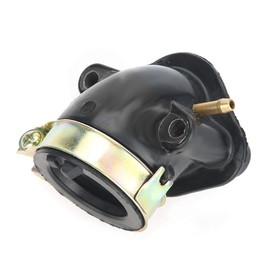 Carburettor Intake Manifold Pipe Adapter Replacement for GY6 125cc 150cc Engine Scooter ATV