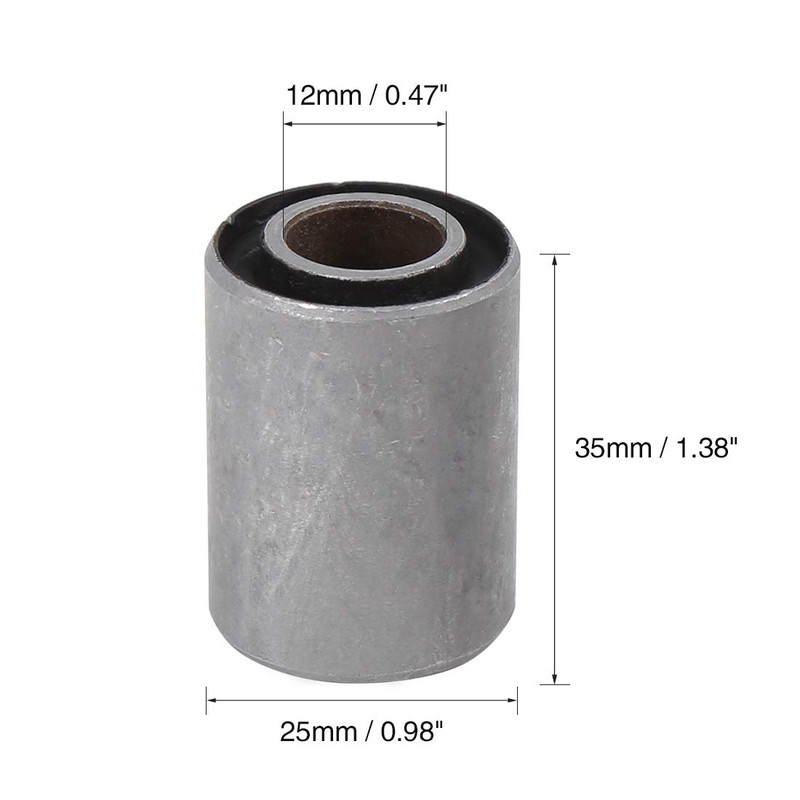 X AUTOHAUX 4 x 12 mm inner diameter motorcycle shaft