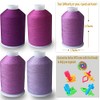 Sewing Thread 4 Colors Set 40s/2 for Sewing MachineÔºåQuiltingÔºåHand Sewing