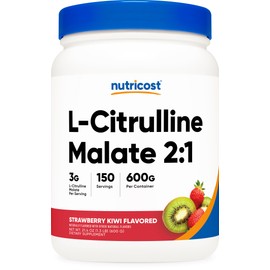 Nutricost L-Citrulline Malate 2:1 (600 Grams) (Strawberry Kiwi)