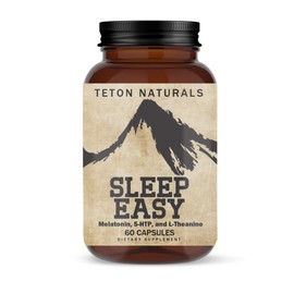 Teton Naturals Sleep Easy Supplements 60 Capsules