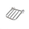 ECOTRIC Sissy Bar Backrest Chrome Luggage Rack Compatible with 2004-Later
