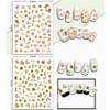 Kalolary Autumn Fall Nail Art Stickers Decals Maple Leaves Decals