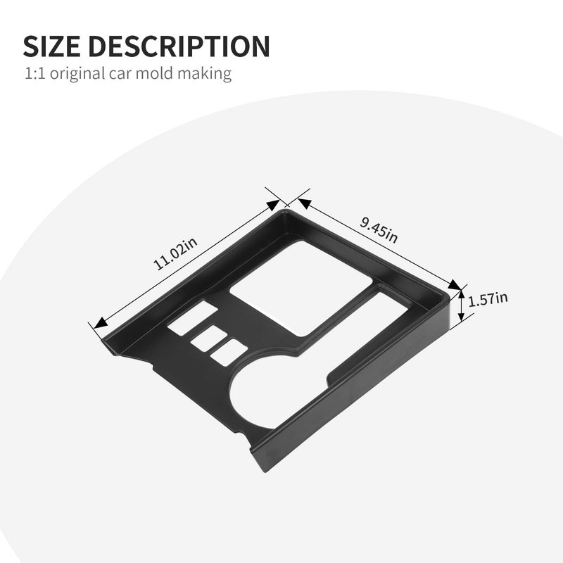 Linskip Center Console Organizer Tray Fit for 2010-2023 2024 Toyota