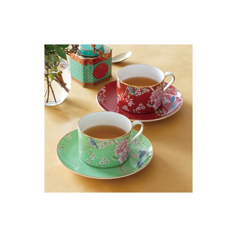Narumi 97178-54727 Queen's Garden Cup Saucer, 9.1 fl oz (270