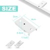 Ceiling Mount Brackets for Flexible Curtain Track Curtain Track Installation