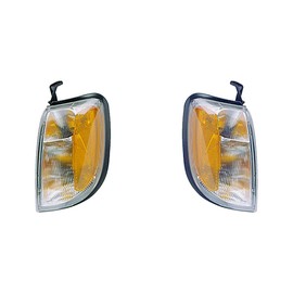 Arrhythmic 2X Front Left Right Turn Signal/Parking Light Assembly Compatible for Nissan Frontier 1999 2000 1998 for Nissan Xterra 2000 2001