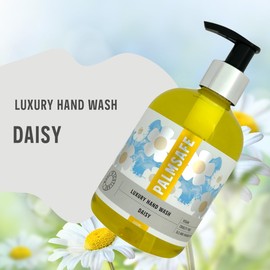 Palmsafe Daisy 300ml x 3 Luxury Hand Wash Soothing Hand Cleanser Hydrates Sensitive or Irritated Skin - Natural Bioactives to Nourish and Moisturise Vegan-friendly