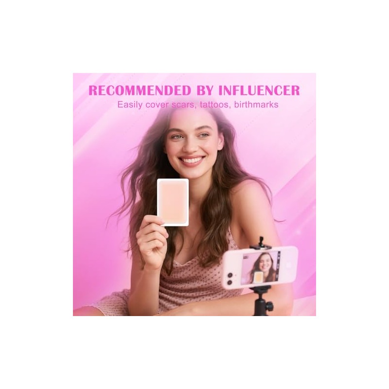 20Pcs Tattoo Cover Up Patch - Waterproof & Breathable Skin