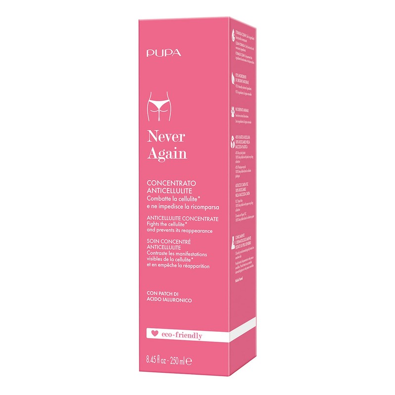 PUPA, NEVER AGAIN CONCENTRATO ANTICELLULITE 250 ml
