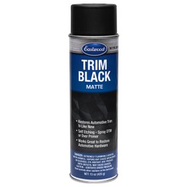 Eastwood Automotive Black Trim Restorer Aerosol Spray | Long Lasting Car Exterior Black Trim Restoration | Instantly Revives Color and Shine for Car Trims, Bolts & Screws | 15 Oz Matte Finish