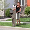 Step2 Mailmaster Streamline Mailbox & Post, Weather Resistant, Large Outdoor