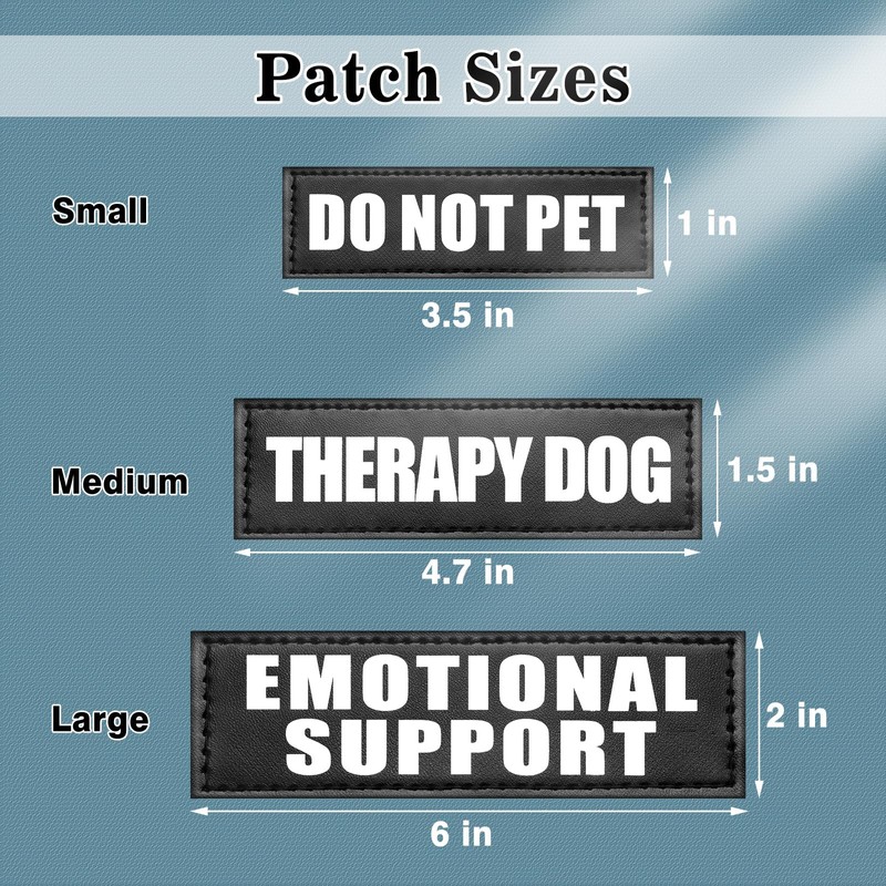 WINSEE Service Dog Patches in Training Patch for Service Vest