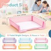 Set of 6 Pastel Turn in Trays for Teachers Stackable