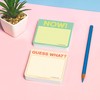 1-Count Knock Knock Now! Sticky Note, Fun Sticky Notes for