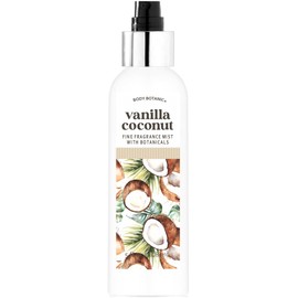 Body Botanic Vanilla Coconut Perfume Fragrance Mist 5 Fl Oz - with Botanicals and an Irresistible Blend of Madagascar and Cashmere Vanilla, Caribbean Coconut & Vanilla Noir