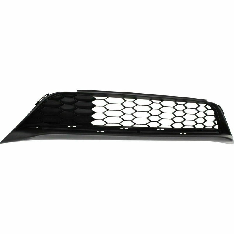 New Front Bumper Grille Textured Without Collision Warning For 2016-2017