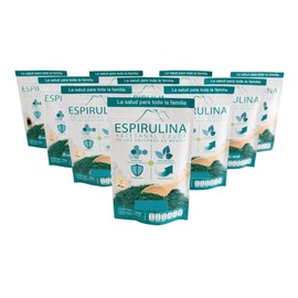 Alga Espirulina Cruda, Al Estilo Francés, 10 Paquetes.