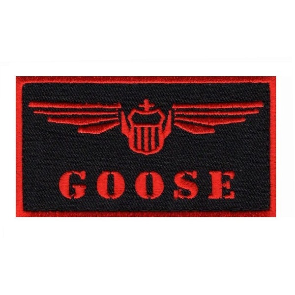 Goose Nick Bradshaw Top Gun Film Iron on Sew on