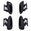 ECOTRIC Door Handle Smooth Black Exterior Outside Compatible with 2002-2006