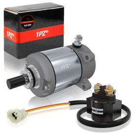 1PZ SJ2-R50 Starter Motor & Relay Solenoid Replacement for Honda Recon TRX250 Fourtrax Sportrax 250 ES TE TM R X 1985-1992 1997-2020